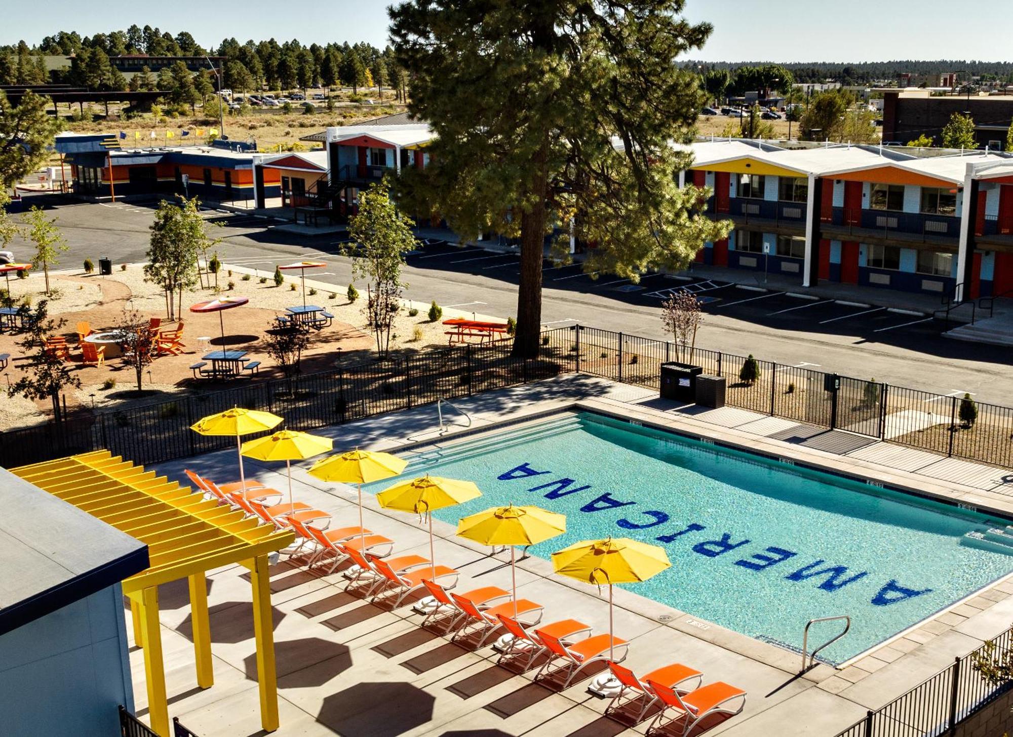 Americana Motor Hotel Флагстафф Экстерьер фото